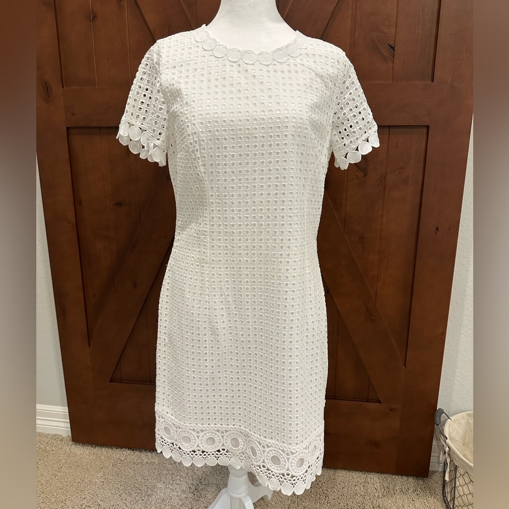 NWT Lilly Pulitzer Jennifer Shift dress in Resort White